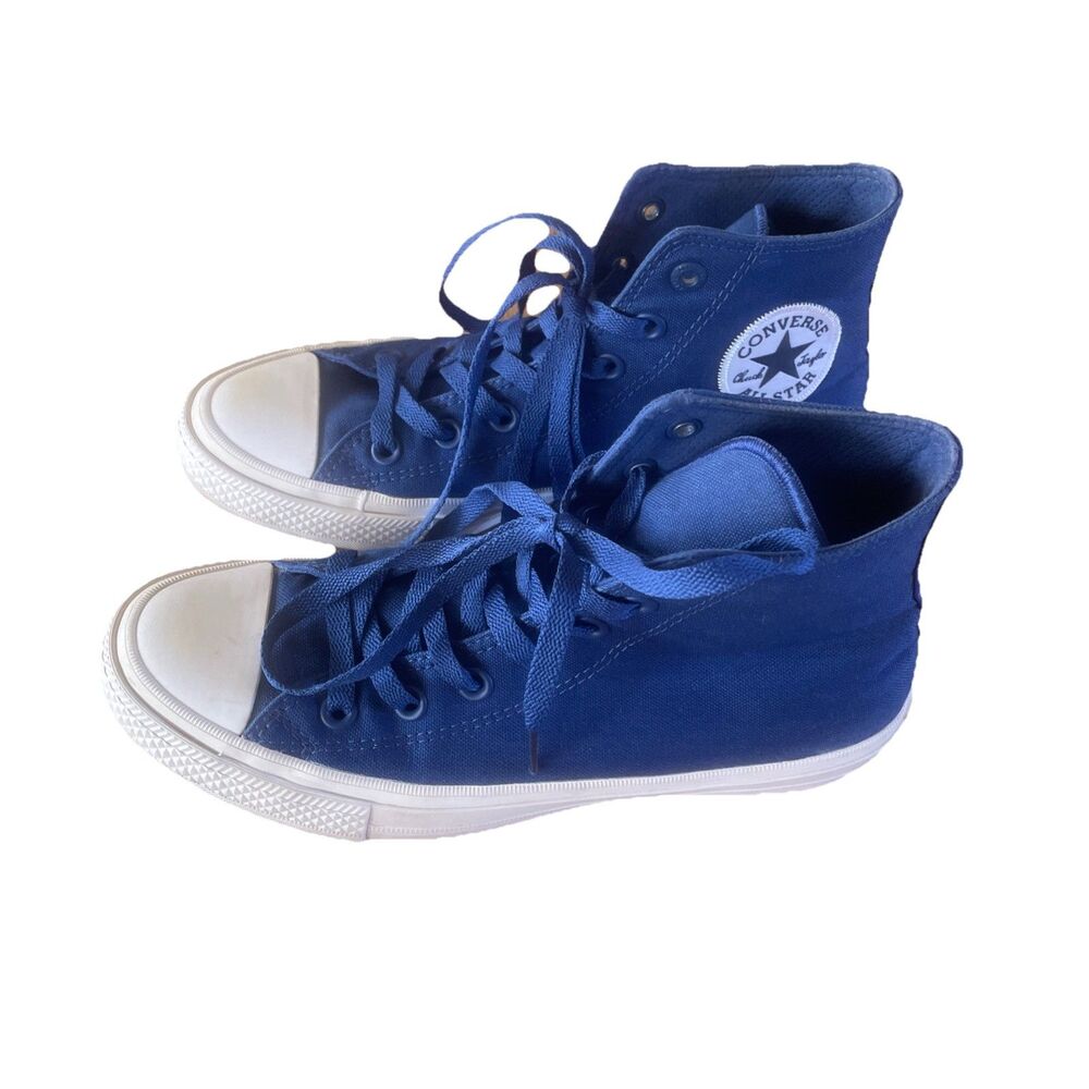 Cobalt Blue Chuck Taylor High Top Converse Men's 6 or Women's 8